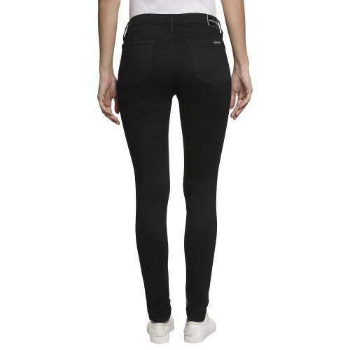 Womens Black Smart Stretch CKJ 001 Super Skinny Fit Jeans 49914 by Calvin Klein from Hurleys