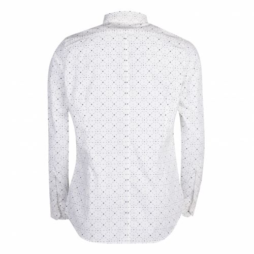 Mens Milk/Blue Printed Core L/s Shirt 35067 by G Star from Hurleys