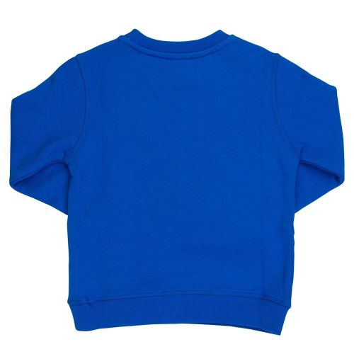 Boys Vivid Blue Tiger 16 Sweat 71099 by Kenzo from Hurleys