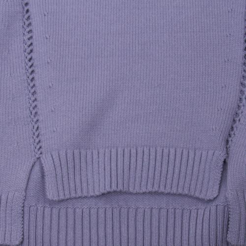 Womens Amabelle Blue Vedette Ladder Stitch Knitted Top 47694 by French Connection from Hurleys