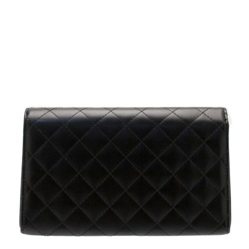 Womens Black Quilted Chain Crossbody Bag 35092 by Love Moschino from Hurleys