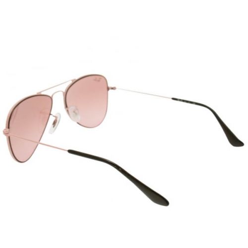 Junior Pink Mirror RJ9506S Aviator Sunglasses 62176 by Ray-Ban from Hurleys