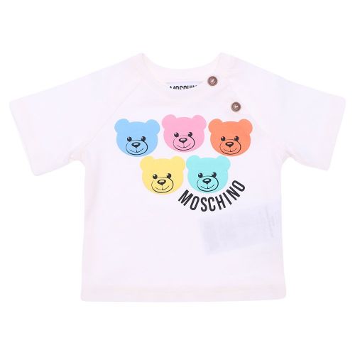 Baby Lilac Toy Organic T-shirt + Short Set 105429 by Moschino from Hurleys