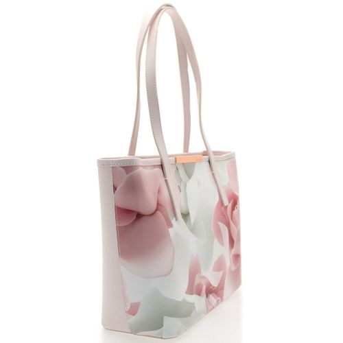 Womens Nude Pink Joanah Porcelain Rose Small Shopper Bag & Purse 63298 by Ted Baker from Hurleys