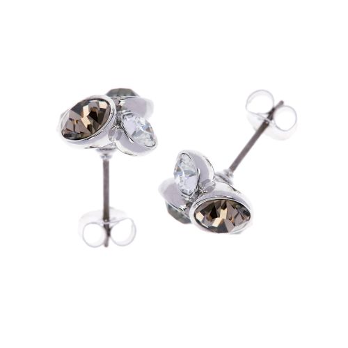 Womens Silver/Crystal Multi Lynda Cluster Studs 43557 by Ted Baker from Hurleys