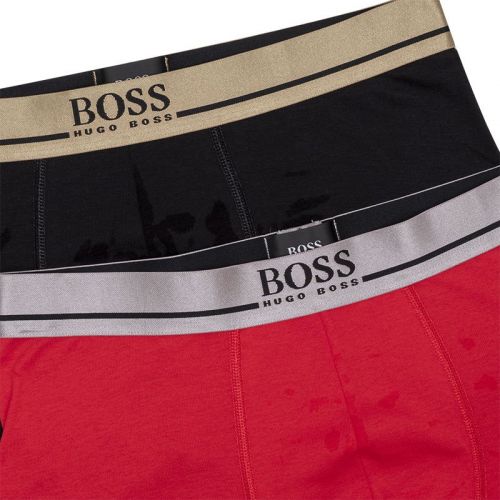 Mens Black/Red 2 Pack Trunk Gift Set 100995 by BOSS from Hurleys