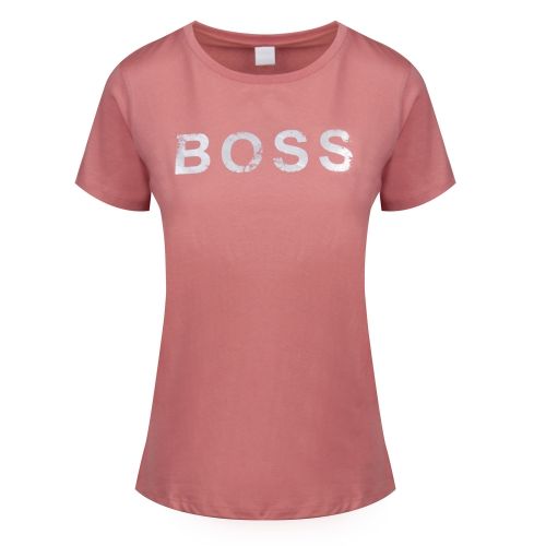 Casual Womens Rose Tepaper Branded S/s T Shirt 42609 by BOSS from Hurleys