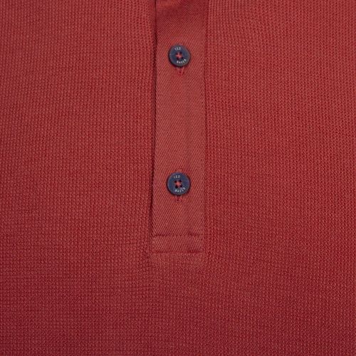 Mens Orange Strict Waffle Textured S/s Polo Shirt 89436 by Ted Baker from Hurleys