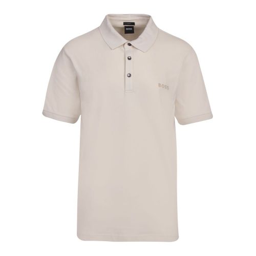 Casual Mens White Passerfast S/s Polo Shirt 91450 by BOSS from Hurleys
