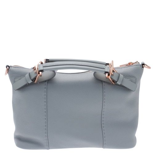 Womens Mid Grey Salbett Bridle Handle Small Tote Bag 26139 by Ted Baker from Hurleys