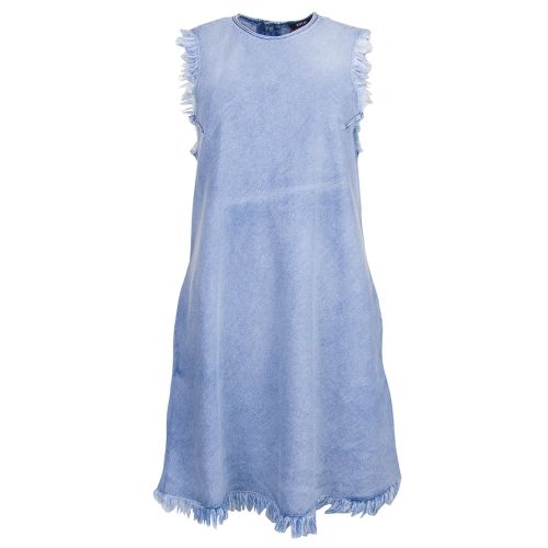 Womens Blue Denim Dress 7097 by Replay from Hurleys