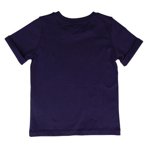 Boys Navy Toy Chest Logo S/s T Shirt 36111 by Moschino from Hurleys