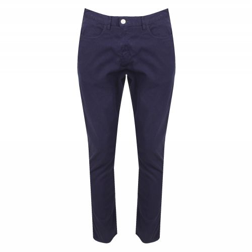 Mens Navy Tapered Stretch 5 Pocket Trousers 28761 by PS Paul Smith from Hurleys