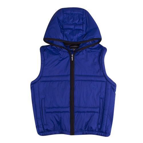 Boys Blue 2-in-1 Padded Jacket 86316 by Emporio Armani from Hurleys