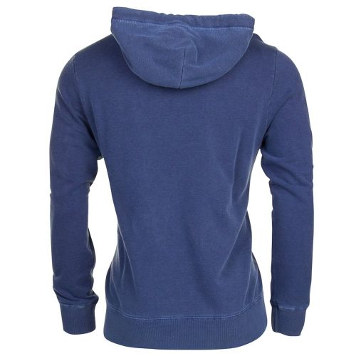 Mens Navy Hooded Sweat Top 7794 by Franklin + Marshall from Hurleys