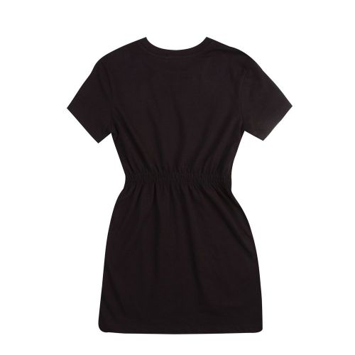 Girls Black Hybrid Logo T Shirt Dress 83080 by Calvin Klein from Hurleys