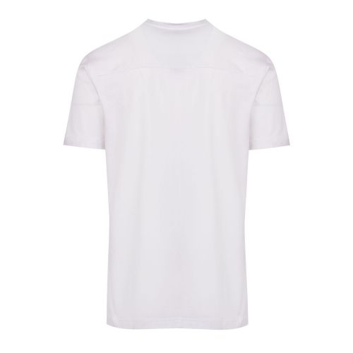 Mens White Tee 5 Circle Logo S/s T Shirt 73597 by BOSS from Hurleys