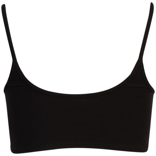 Womens Black Icon Sports Bra 76794 by Dsquared2 from Hurleys