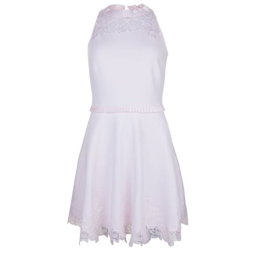 Womens Baby Pink Zaffron Skater Dress 71602 by Ted Baker from Hurleys