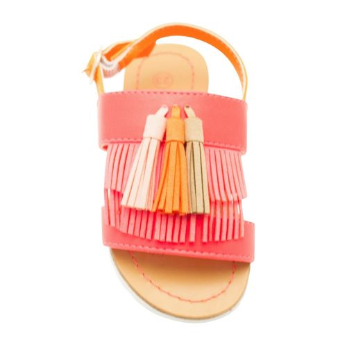 Girls Pink Tassel Sandals 71144 by Billieblush from Hurleys