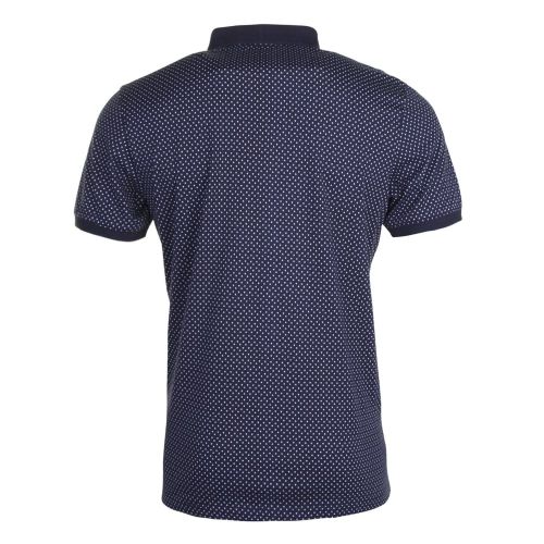 Mens Navy Boxer Geo S/s Polo Shirt 23653 by Ted Baker from Hurleys