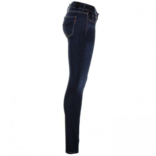 Womens Blue Wash Luz Regular Skinny Fit Jeans 16609 by Replay from Hurleys