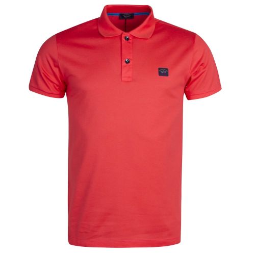 Paul & Shark Mens Coral Shark Fit S/s Polo Shirt 24792 by Paul And Shark from Hurleys