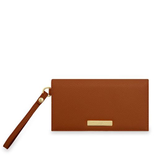 Womens Cognac Cleo Wristlet Purse 84407 by Katie Loxton from Hurleys