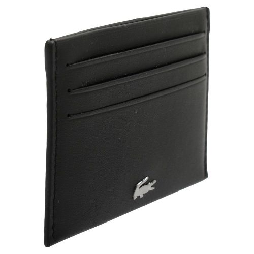 Mens Black Leather Card Holder 94970 by Lacoste from Hurleys