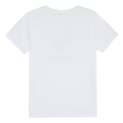 Boys White Victorio Zebra S/s T Shirt 45891 by Paul Smith Junior from Hurleys
