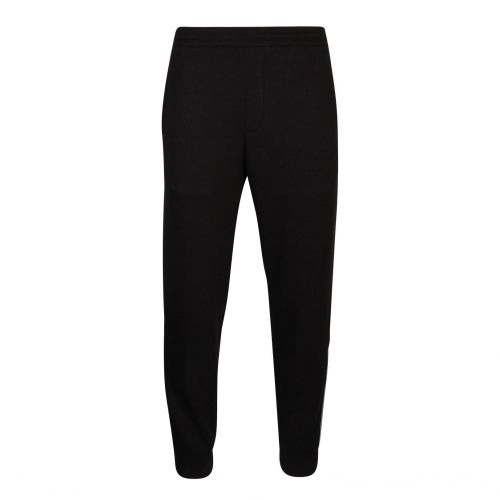 Mens Black Logo Tape Sweat Pants 85834 by Emporio Armani from Hurleys