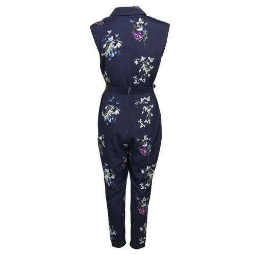Womens Dark Blue Ficia Spring Meadow Jumpsuit 71648 by Ted Baker from Hurleys