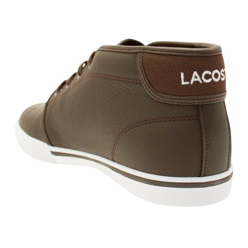 Mens Dark Brown Ampthill Trainers 14377 by Lacoste from Hurleys