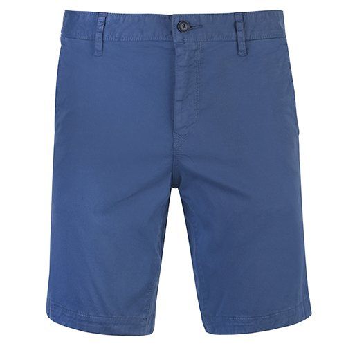 Casual Mens Navy Schino-Slim Fit Shorts 108302 by BOSS from Hurleys