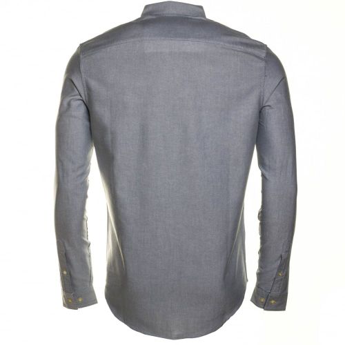 Mens Captains Blue Oxford Slim Fit L/s Shirt 61643 by Original Penguin from Hurleys