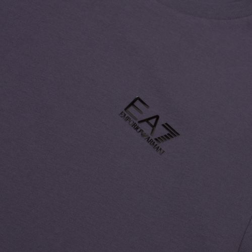Mens Ombre Blue Train Core ID Pima S/s T Shirt 48297 by EA7 from Hurleys