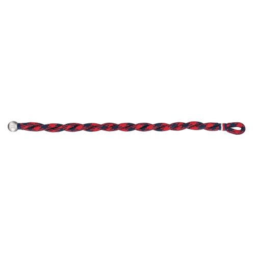 Mens Red/Blue Nylon Twist Bracelet 44233 by Tommy Hilfiger from Hurleys