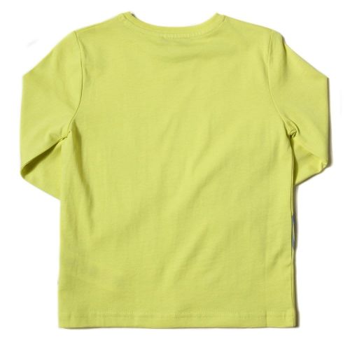 Boys Yellow Logo L/s Tee Shirt 16714 by BOSS from Hurleys