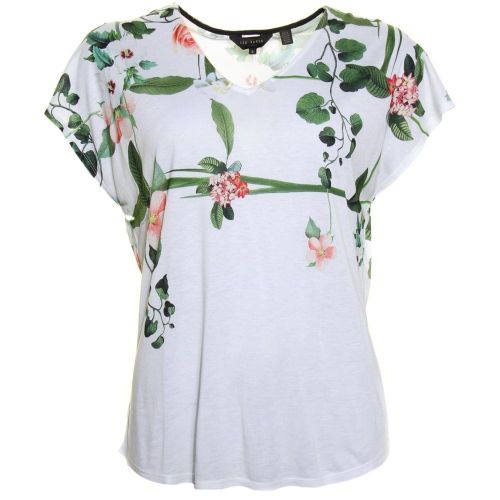 Womens Cream Ina Secret Trellis S/s Tee Shirt 35394 by Ted Baker from Hurleys