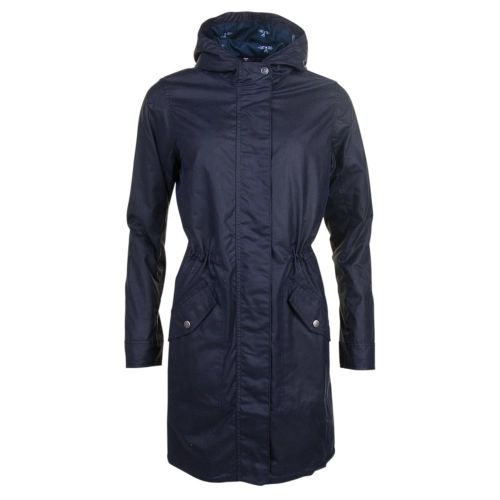 Lifestyle Womens Navy Beachley Waxed Jacket 10140 by Barbour from Hurleys