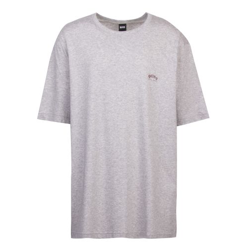 Athleisure Big & Tall Mens Light Grey B-Tee Curved S/s T Shirt 45165 by BOSS from Hurleys