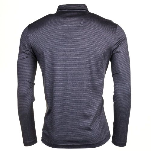 Mens Black C- Prato L/s Polo Shirt 68374 by BOSS from Hurleys