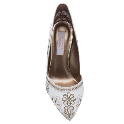 Womens White Amahri Heels 21664 by Ted Baker from Hurleys