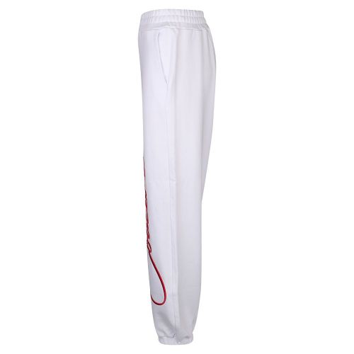Womens White Signature Logo Sweat Pants 104300 by Versace Jeans Couture from Hurleys