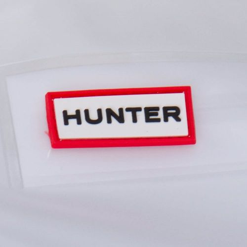 Womens White Original Vinyl Rain Coat 10683 by Hunter from Hurleys