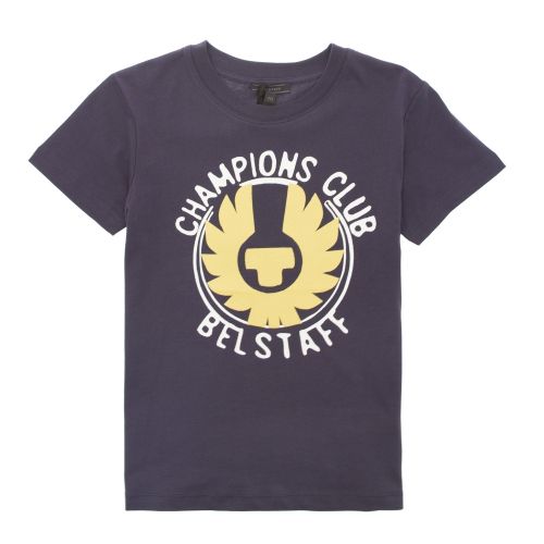 Boys Deep Navy Hanway Champion S/s T Shirt 31521 by Belstaff from Hurleys
