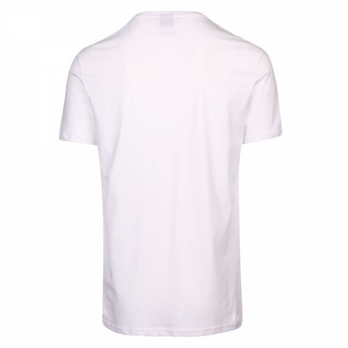 Mens Off White Big Logo Beach S/s T Shirt 37731 by BOSS from Hurleys