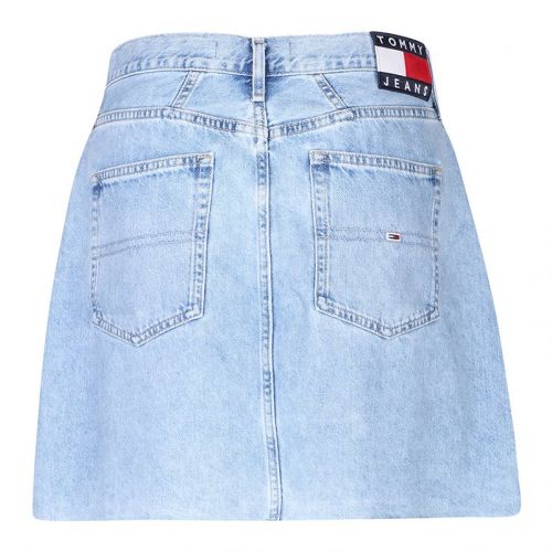 Womens Light Blue Mom Fit Denim Skirt 104287 by Tommy Jeans from Hurleys