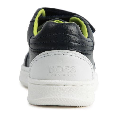 Toddler Navy Velcro Trainers (20-26) 75501 by BOSS from Hurleys