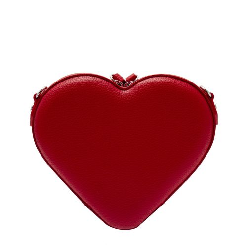 Womens Red Johanna Vegan Heart Crossbody Bag 75995 by Vivienne Westwood from Hurleys